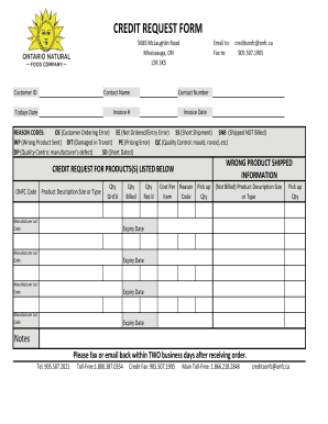 Credit Request form Excel.xlsx