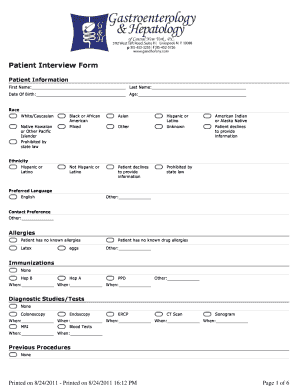 Form preview