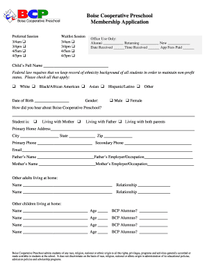 Form preview