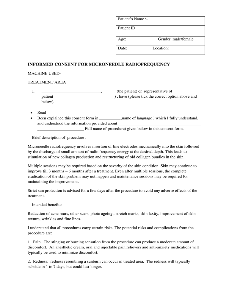 Iadvl consent forms: Fill out & sign online | DocHub