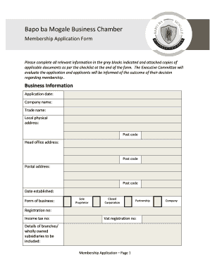 Please complete all relevant information in the grey blocks indicated and attached copies of