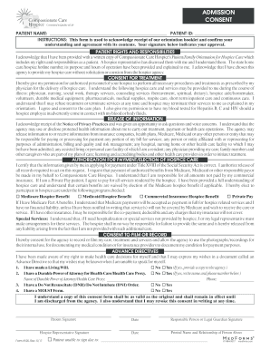 Fillable Online Patient Consent and Release Form - Compassionate Care ...