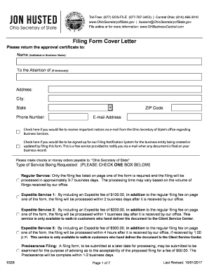 Ohio Nonprofit Incorporation Form 532B