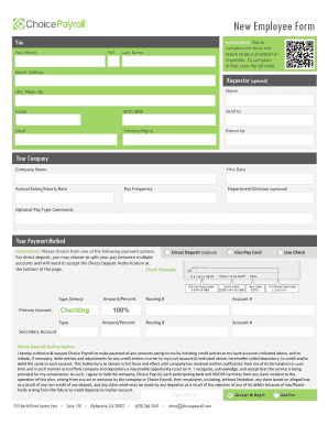 Form preview