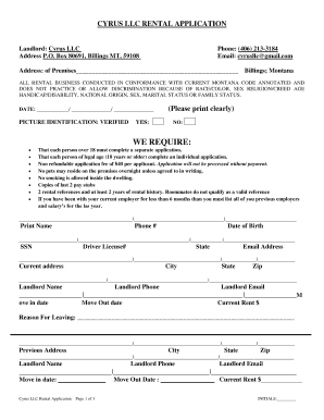 Rental-Application.pdf Chelsea and Westminster Hospital NHS ...