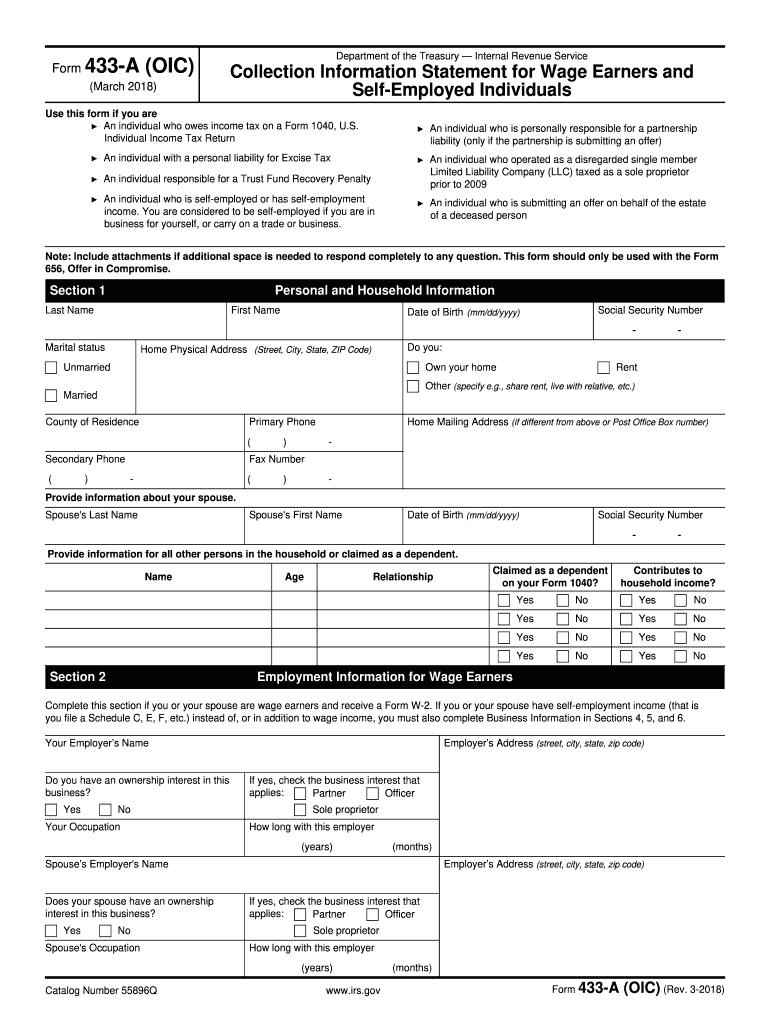 form 656 Preview on Page 1.