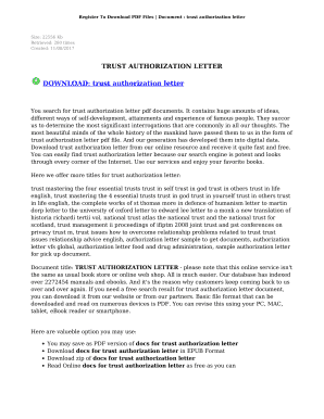 TRUST AUTHORIZATION LETTER DOWNLOAD ... - activemindz.co