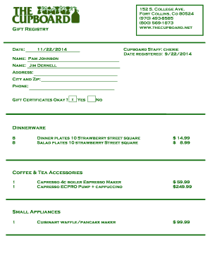 Form preview