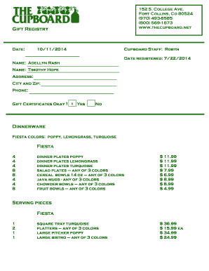 Form preview