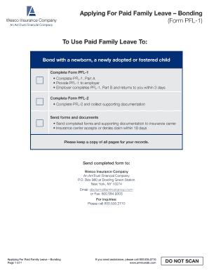 Applying For Paid Family Leave Bonding