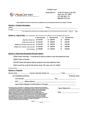 China Visa Application Form V.2011A