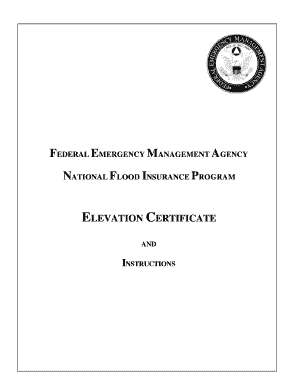FEMA Elevation Certificate