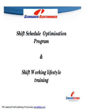 Microsoft PowerPoint - Shift work life style training SEL Compatibility Mode . Form Title Goes Here