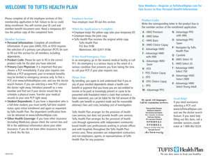 Tufts Health Plan Member Enrollment Form