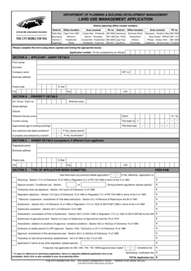Land Use Management Application