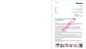 Phoenix Pension Scheme Decision Form