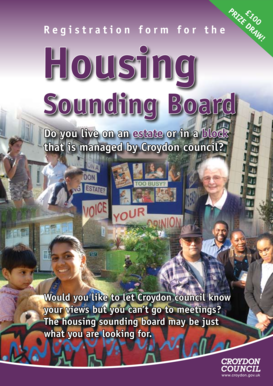 Housing Sounding Board Registration Form