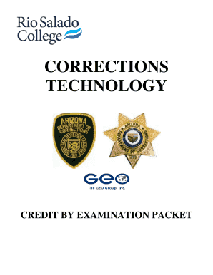 DEPARTMENT OF CORRECTIONS - Rio Salado College - riosalado