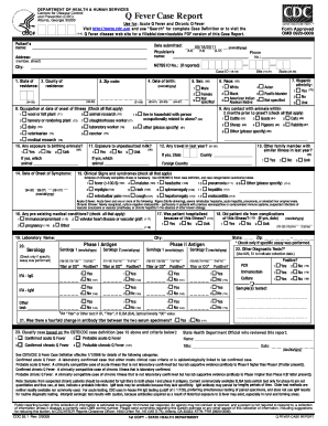 CDC Q Fever Case Report