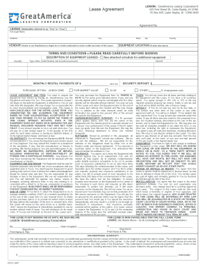Lease Agreement