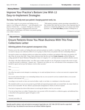 Final Collections Letter Template