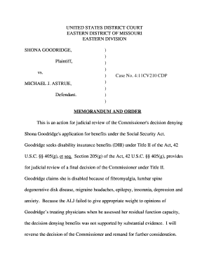 G: INTERNS past intern folders Ryan Keeter 4-11-CV-210-CDP Goodridge Memo.wpd. Appendix K Sample Standard Release of Information Form