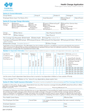 Health Change Application