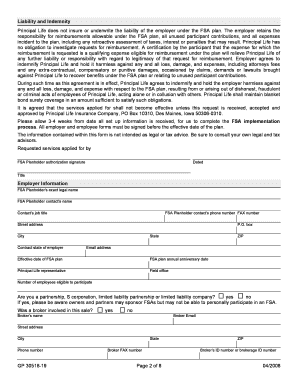 Flexible Spending Account Implementation Request Form