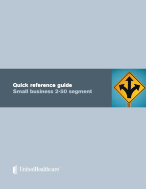 Quick reference guide Small business 2-50 segment