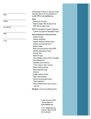 VEDA Membership Application Form
