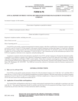 Form N-PX Annual Report