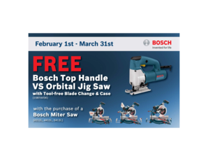 Bosch Miter Saw Rebate Form
