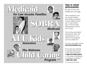 Alabama Medicaid Application Form