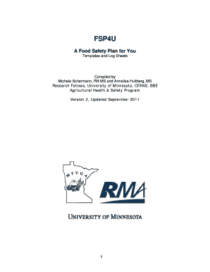 Farm-Food-Safety-Plan-Template - On-Farm GAPs Education Program - safety cfans umn