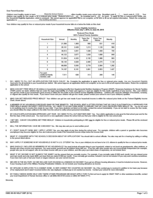 Household Eligibility Application