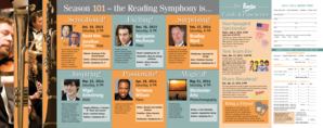 2013–2014 Reading Symphony Orchestra Subscription Order Form