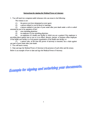 Medical Power of Attorney
