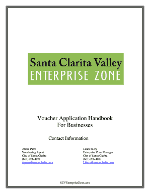 California Enterprise Zone Hiring Tax Credit Voucher Application