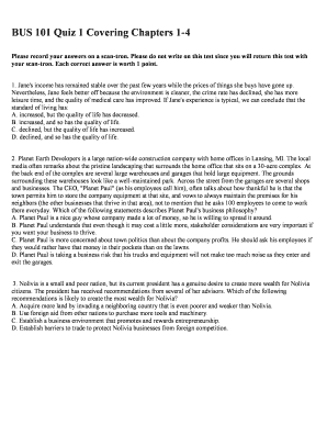 Biodata sample for marriage - bus101 chapters 1 4 quiz form