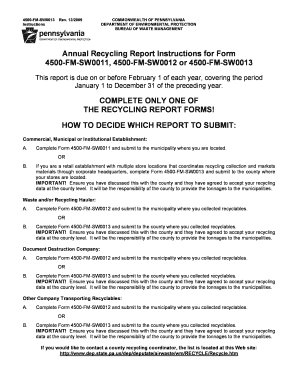 Pennsylvania Annual Recycling Report