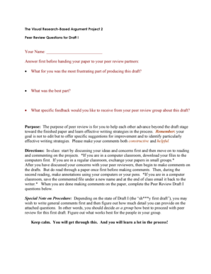 Sample peer assessment data - Writing and rewriting are a constant search for what one is saying