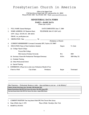 Form preview