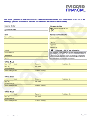 This Lease Agreement is made between PACCAR Financial ... - Daf