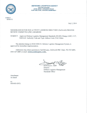 ADC 1117 DoDAAC Authority Code and TAC Rules