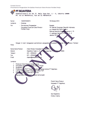Contoh Fax Fill Online Printable Fillable Blank Pdffiller
