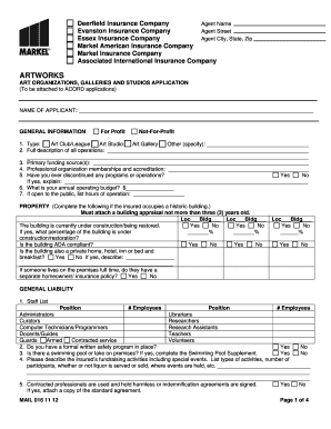 Art Organizations Galleries and Studios Application