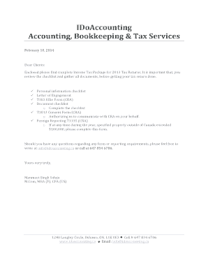 2013 Canadian Income Tax Package