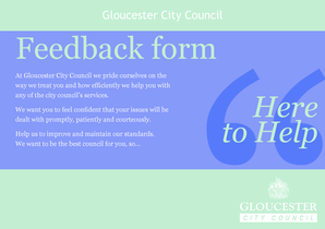 Gloucester City Council Feedback Form