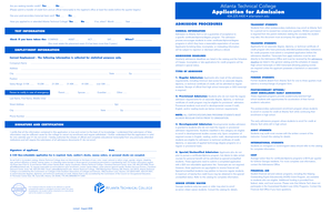 Atlanta Technical College Application for Admission