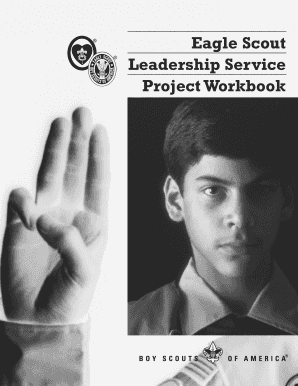 Eagle Scout Leadership Service Project Workbook